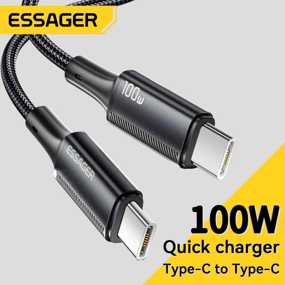 100W PD 고속 충전 USB-C to USB-C 케이블