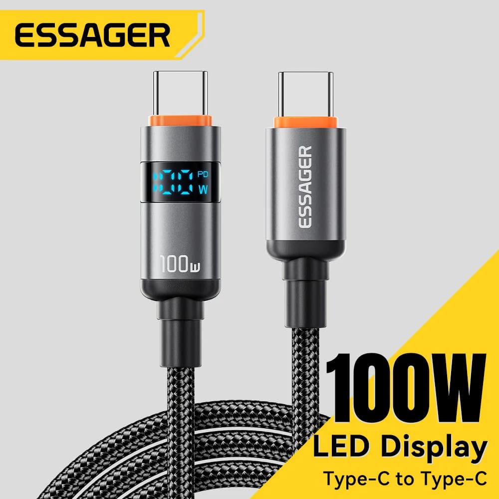 100W USB-C to USB-C PD 고속 충전 케이블