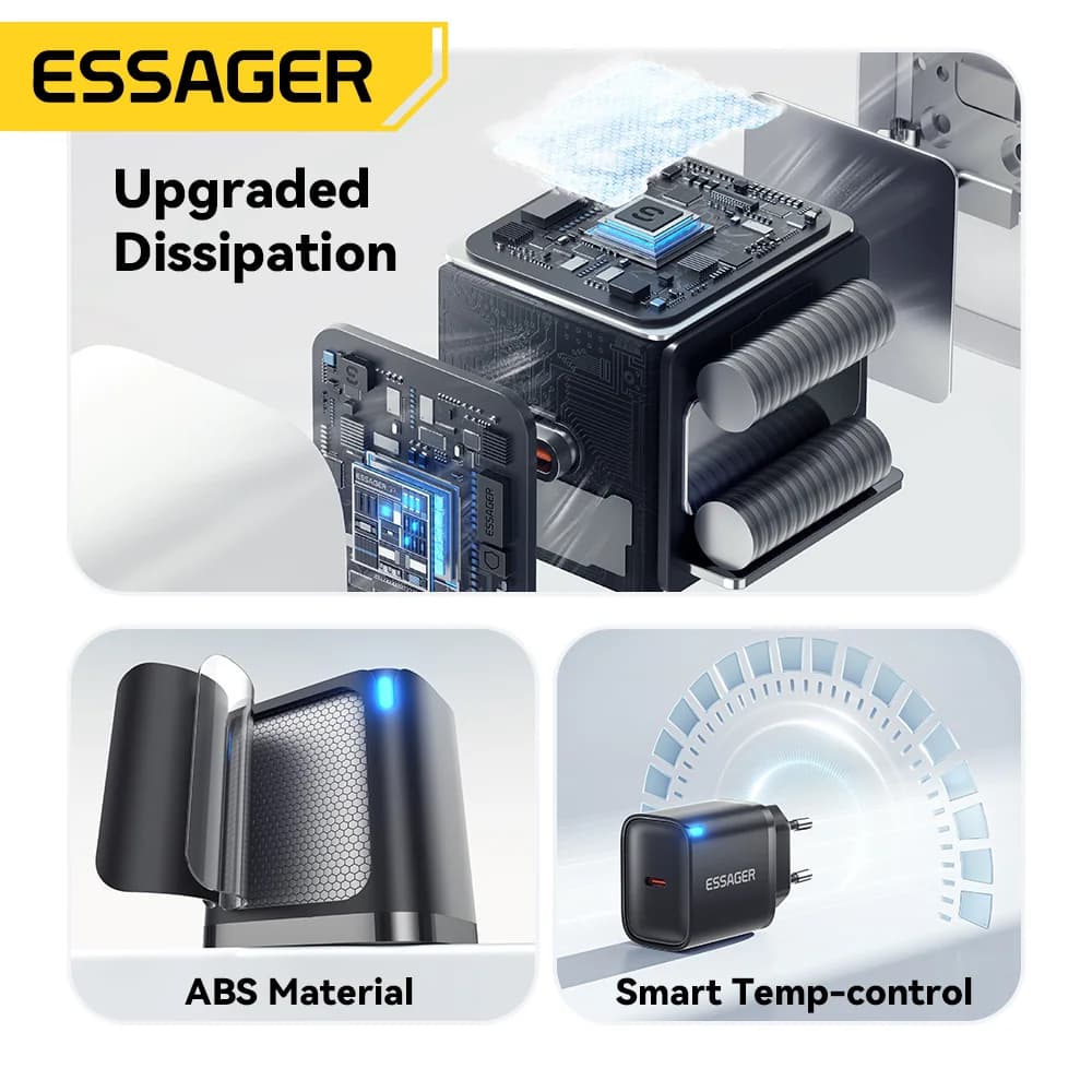 30W 미니 USB-C PD 고속 충전기