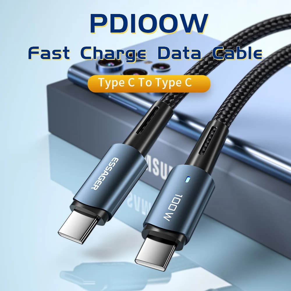 100W USB-C PD 고속 충전 케이블