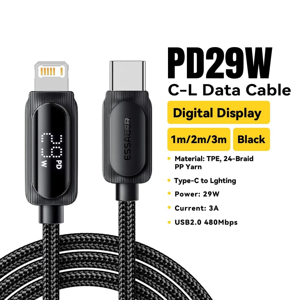 디스플레이 내장 29W USB-C to 라이트닝 케이블