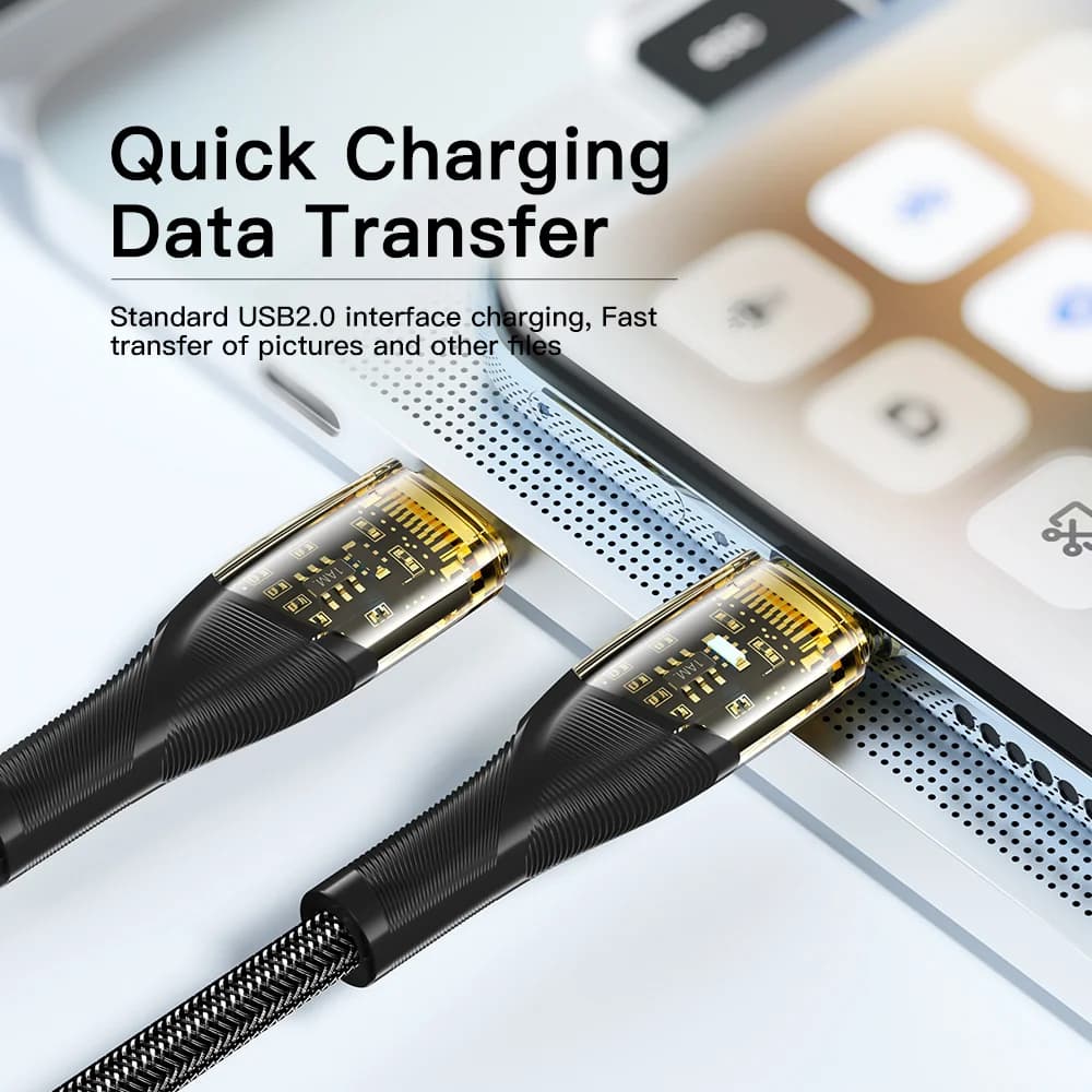 100W USB-C to USB-C PD 고속 충전 케이블