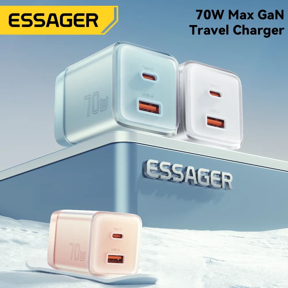 70W GaN USB-C PD 3.0 고속 충전기