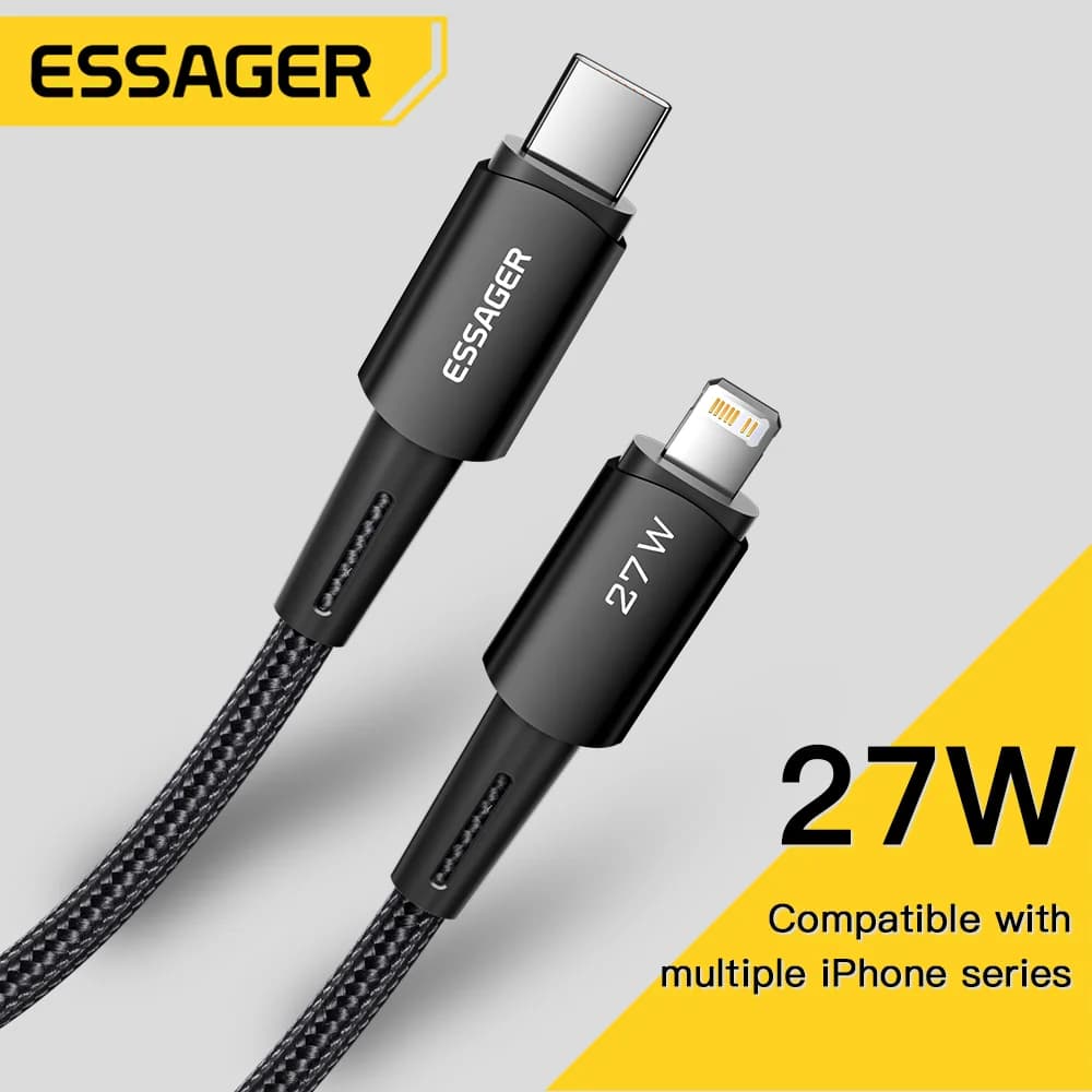 27W USB-C to Lightning 고속 충전 케이블
