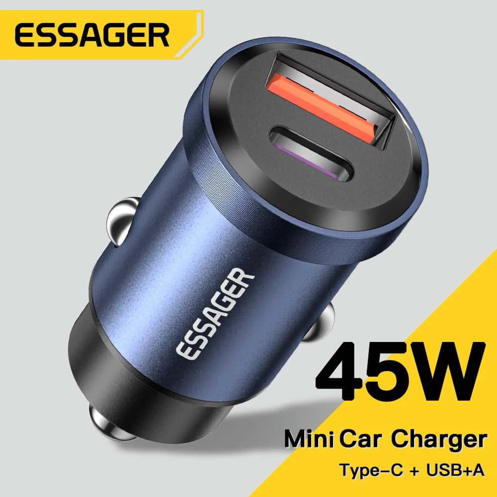 30W USB-C 차량용 충전기, Quick Charge 4.0