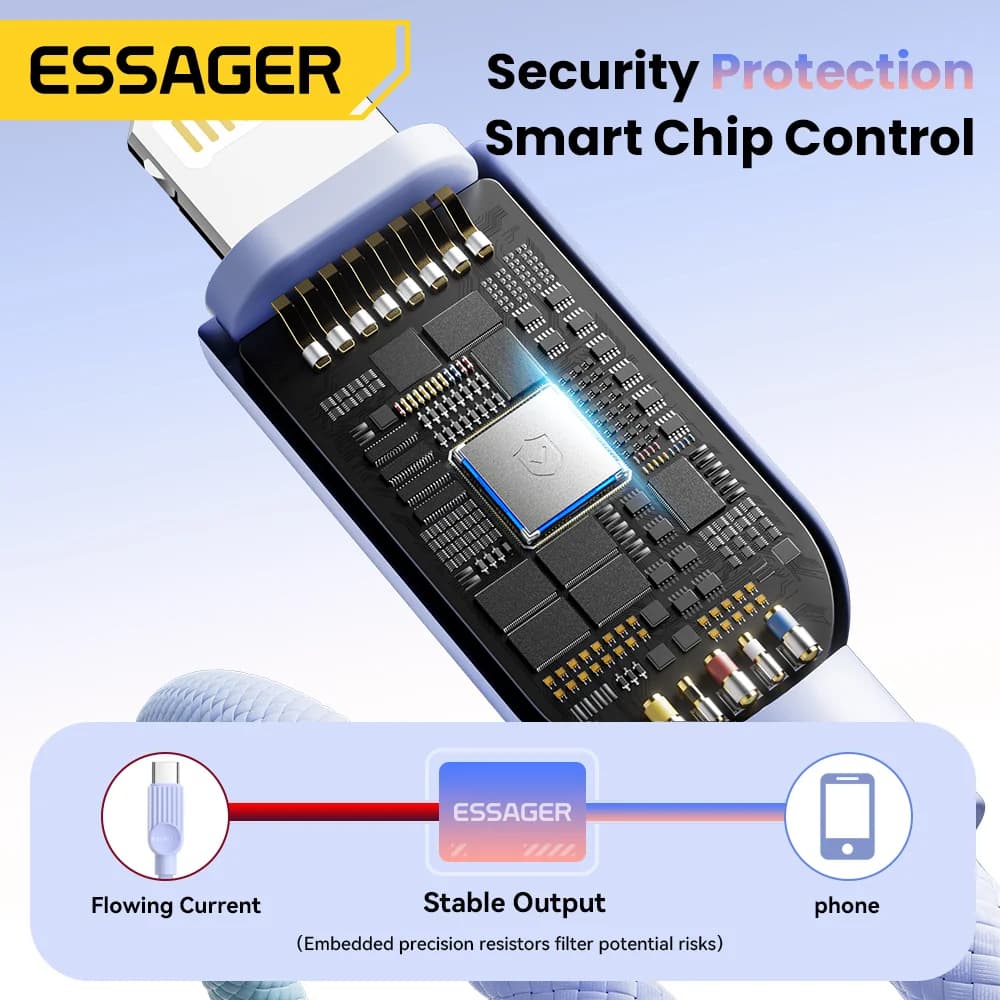 컬러 USB-C to Lightning 케이블, 29W PD