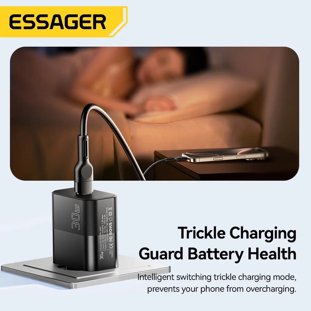 30W USB-C PD 여행용 충전기