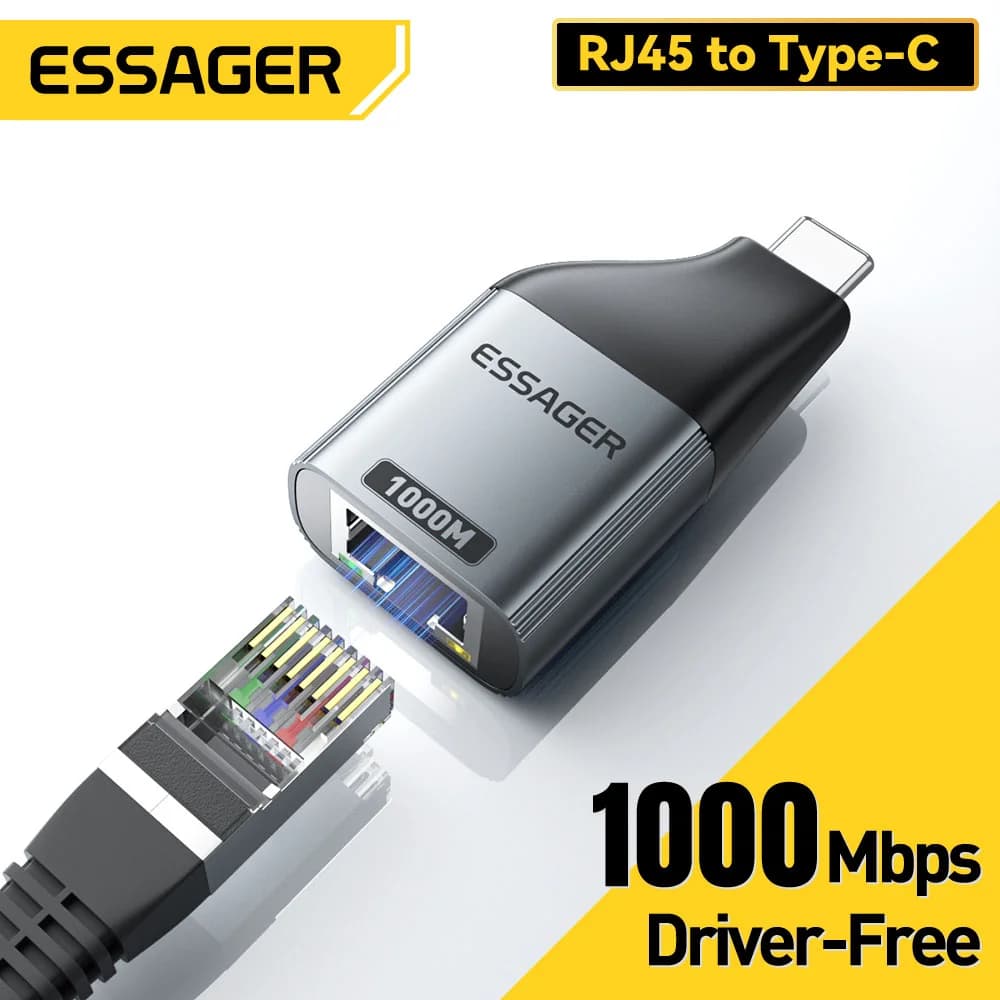 USB-C 기가비트 이더넷 RJ45 어댑터