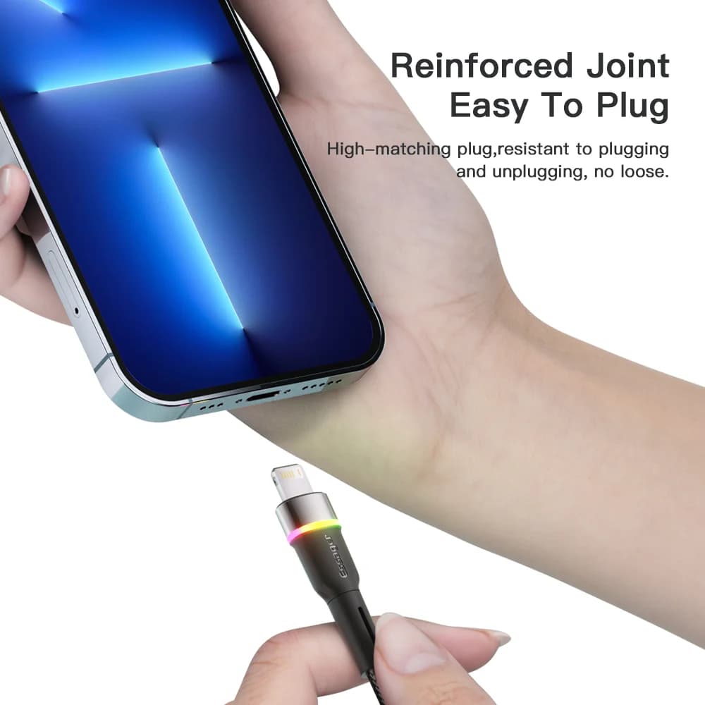 iPhone용 LED USB 고속 충전 데이터 케이블