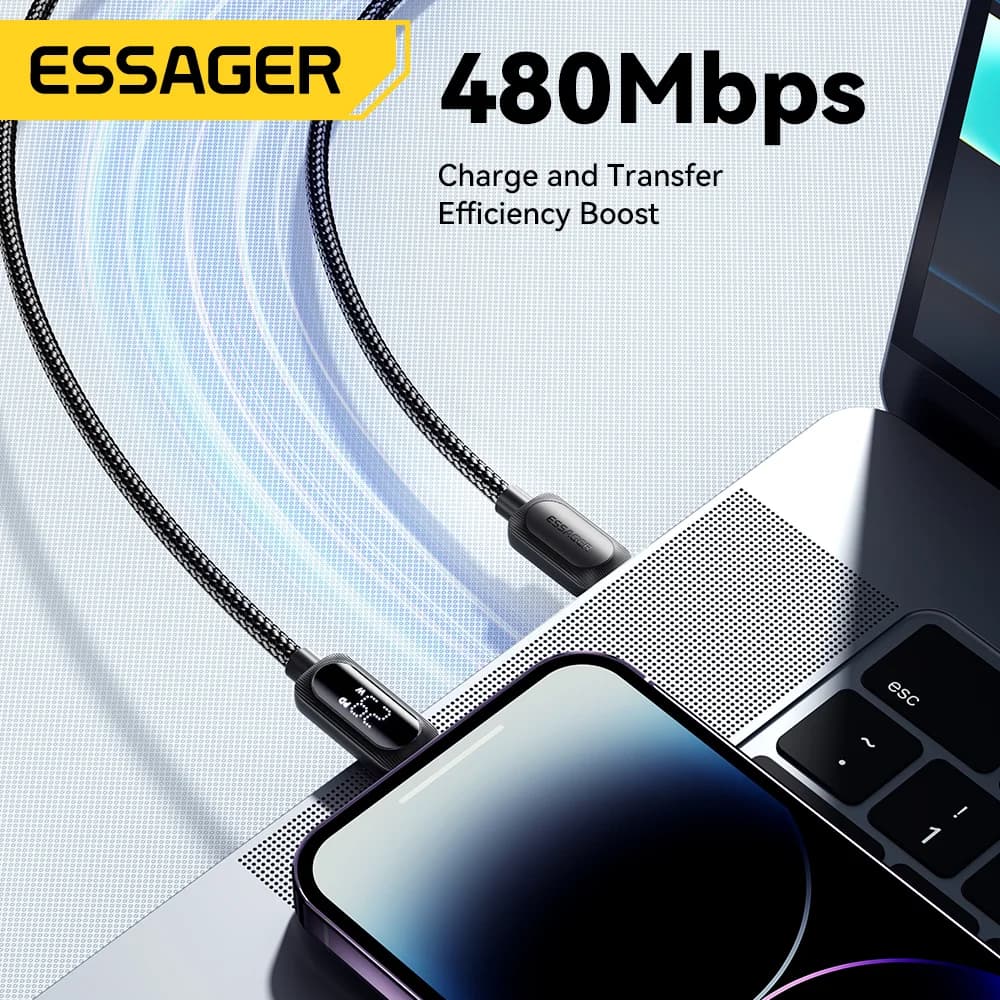 디스플레이 내장 29W USB-C to 라이트닝 케이블