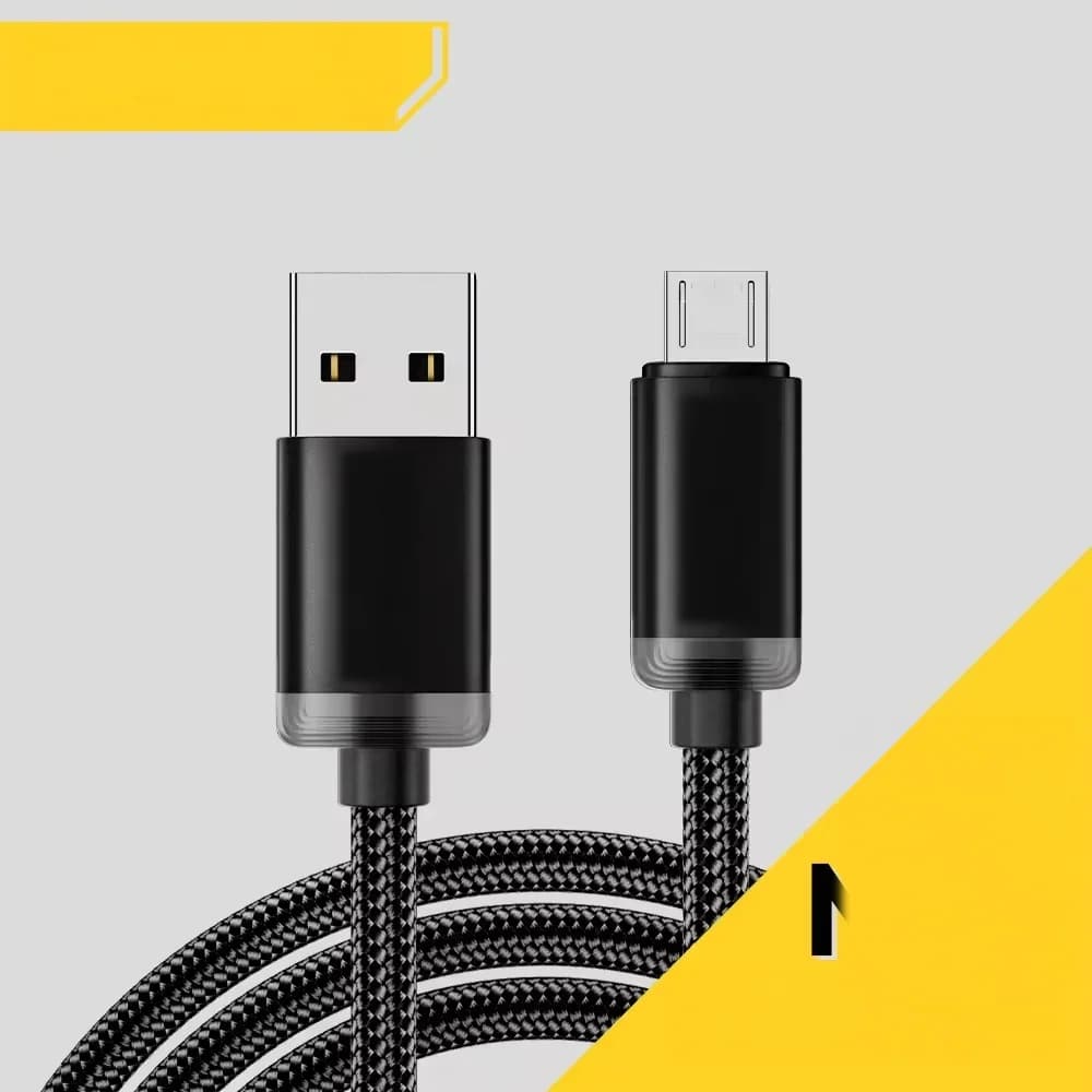 2A 마이크로 USB 고속 충전 데이터 케이블 3m
