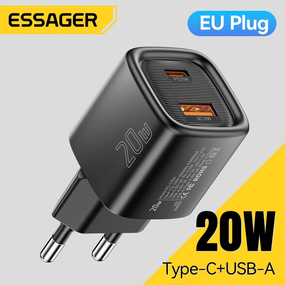 20W USB-C PD 고속 충전기