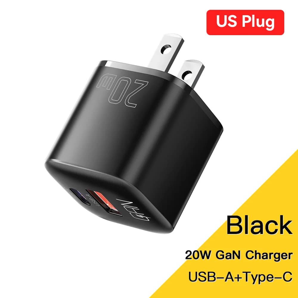 20W GaN USB-C PD 고속 충전기