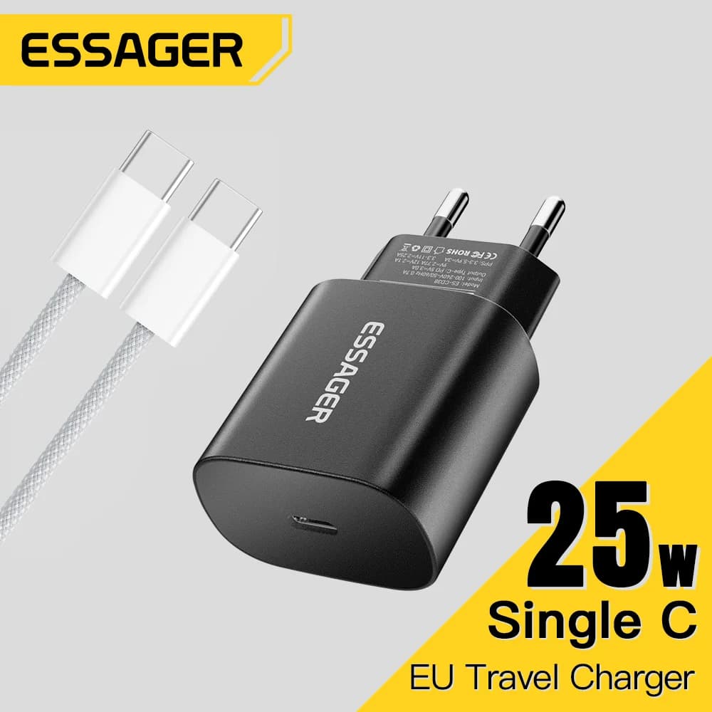 25W USB-C PD 고속 충전기