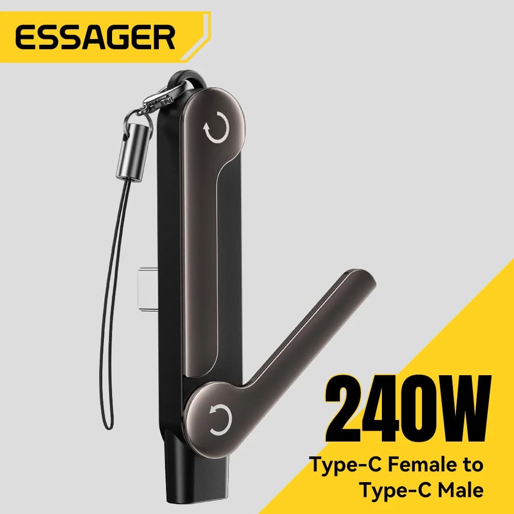 스탠드 포함 240W USB-C OTG 어댑터