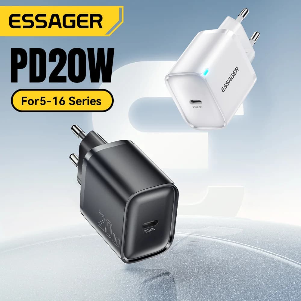미니 20W USB-C PD 고속 벽면 충전기