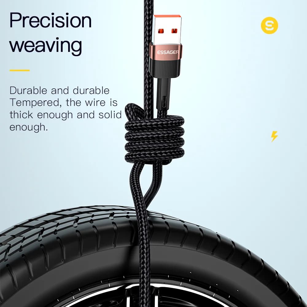7A USB-C 고속 충전 데이터 케이블 66W