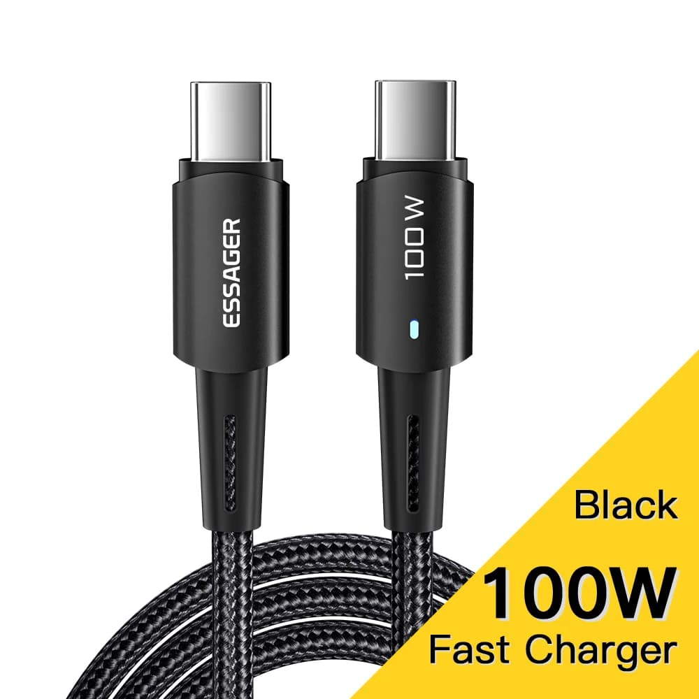 240W 초고속 충전 USB-C 데이터 케이블 6A