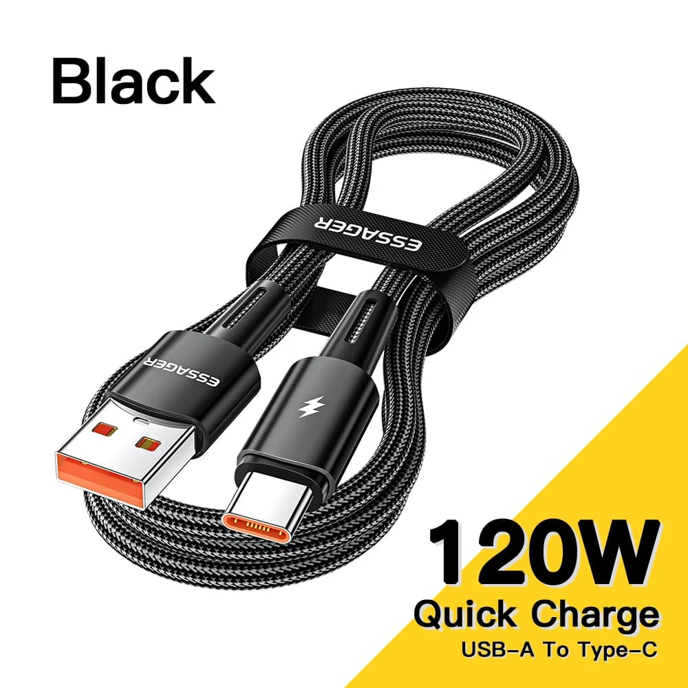 120W USB-C 고속 충전 케이블, 6A