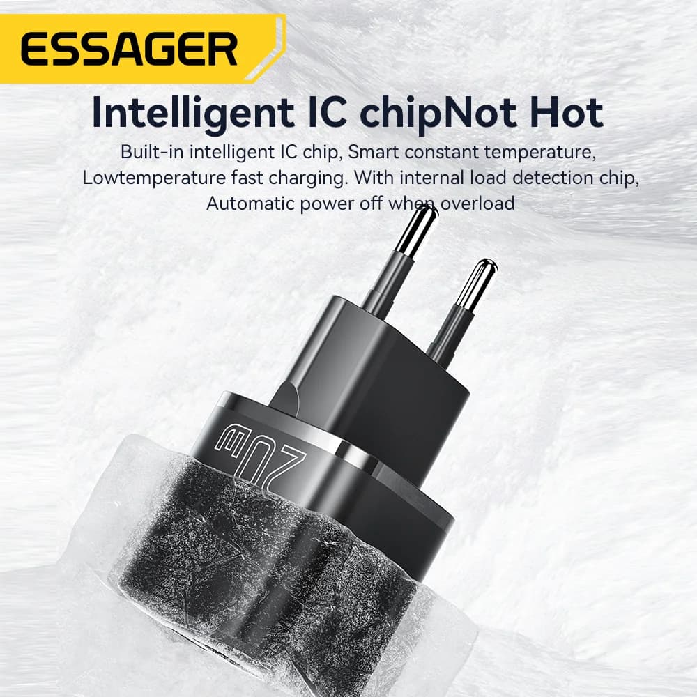 20W GaN USB-C PD 고속 충전기